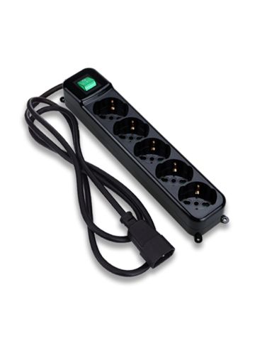 TECNOWARE POWER CLEANER 5 (FMP5IECIG) - MULTIPRESA A 5 USCITE SCHUKO/ITALIANE PER UPS